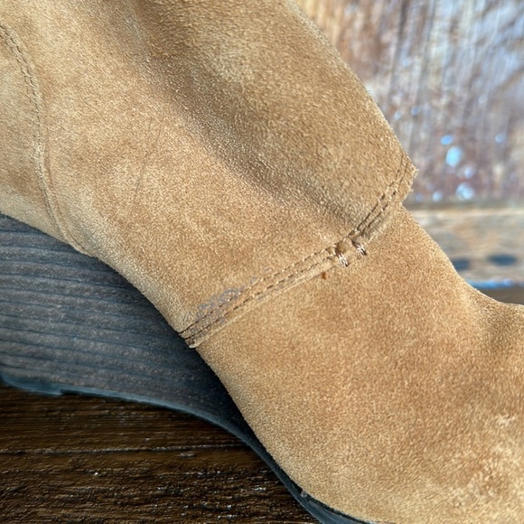 Lucky Brand "Sumarah" Wedge Ankle Booties Size 7.5 - Picture 3 of 9